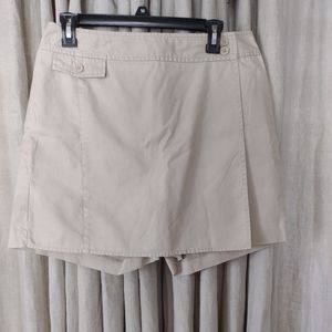Ann Taylor Faux Wrap Skort, Size 8